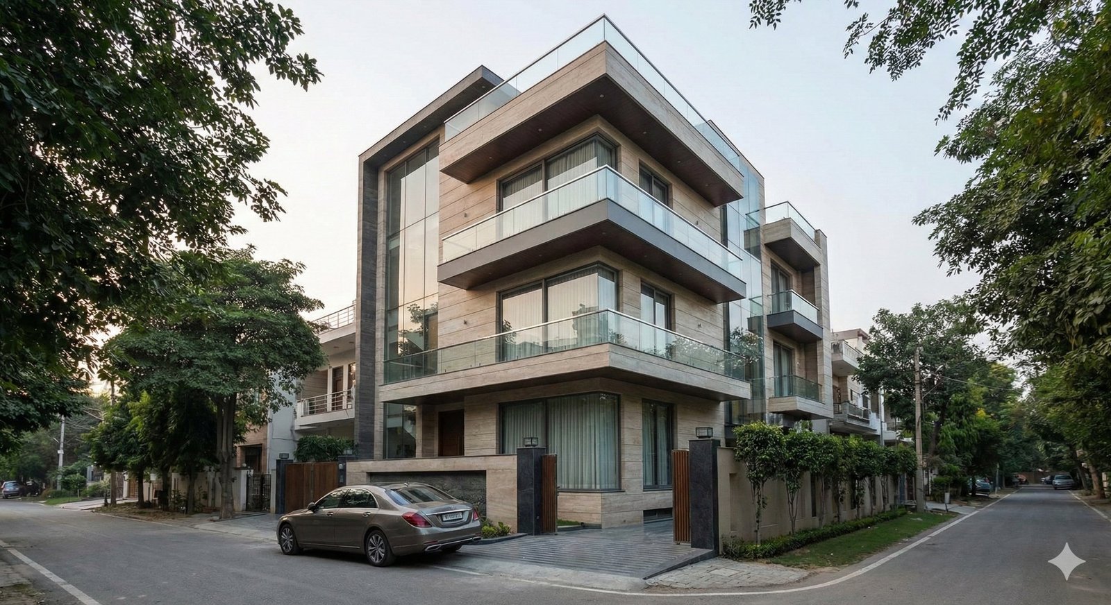 Builder Floor Exterior